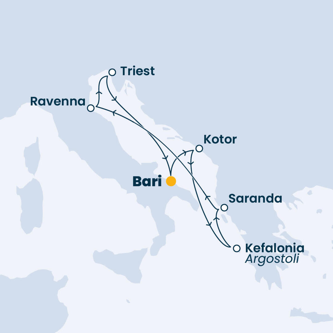 Schlagerseereise 2027 ab Bari